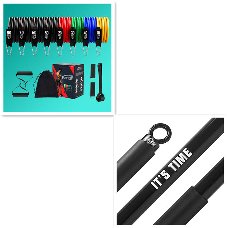 Fitness Tpe Latex 11 Piece Set Tensioner - AhDohNai